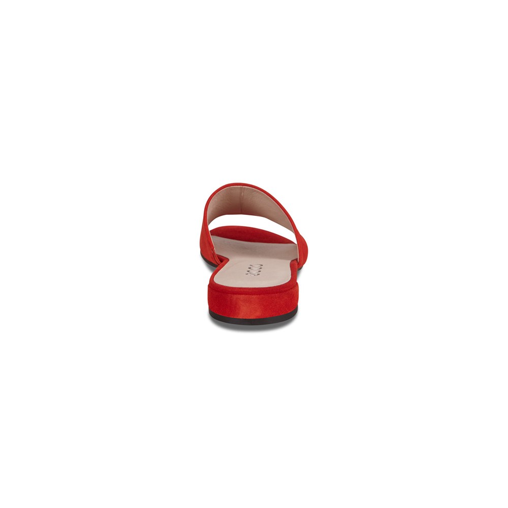 Sandalias Mujer - ECCO Flat Sandals Ii - Rojos - MJZ269807